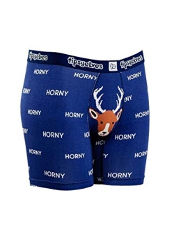 Men's Funny Christmas Underwear, Hilarious Xmas Boxer Briefs