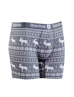 Men's Funny Christmas Underwear, Hilarious Xmas Boxer Briefs