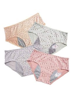 Anna & Eric Teens Leakproof Underwear Girls Protective Panties Women Postpartum Briefs