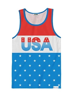 Funny American Patriotic Themed Tank Tops for Summer and BBQs