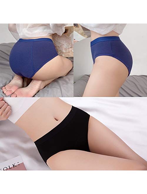 Women Hipster Leakproof Protective Panties Women Postpartum Briefs for Women & Girls