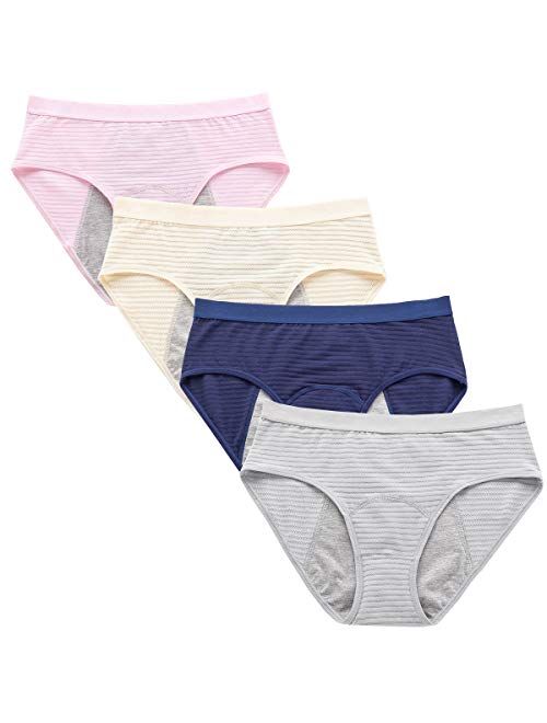 Women Hipster Leakproof Protective Panties Women Postpartum Briefs for Women & Girls