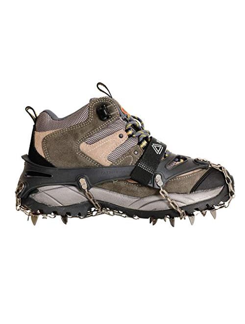 Yatta Life Heavy Duty Trail Spikes 14-Spikes Ice Grip Snow Cleats Footwear Crampons for Walking, Jogging, or Hiking on Snow and Ice