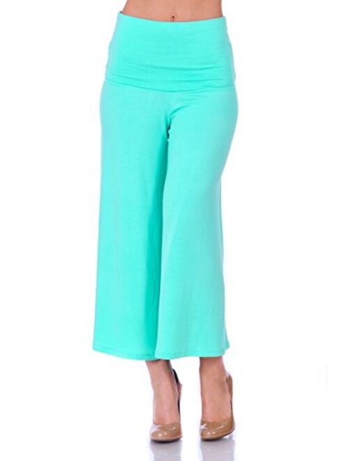 SR Women's Knit Capri Culottes Pants (Size: S - 5X)