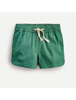 Girls' fishtail-hem shorts in chino