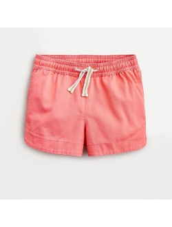 Girls' fishtail-hem shorts in chino