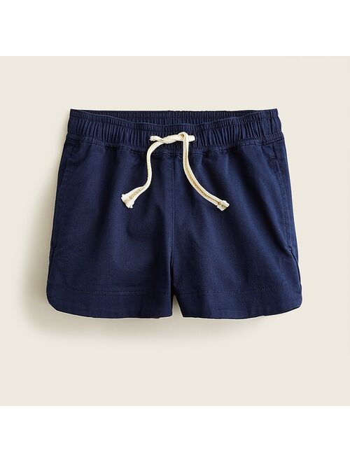 J.Crew Girls' fishtail-hem shorts in chino