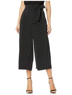 Women's Tie Front Culotte Pant