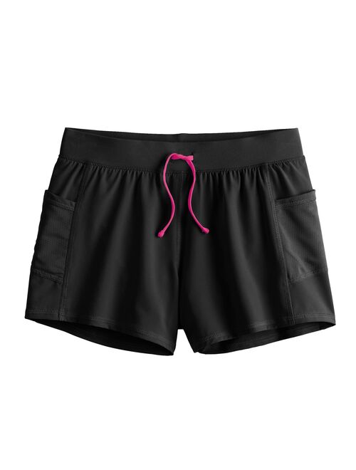 Girls 7-16 Tek Gear® Woven Running Shorts in Regular & Plus Size