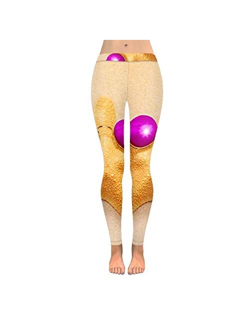 InterestPrint Thanksgiving Turkey Custom Stretchy Capri Leggings Skinny Pants for Yoga Running Pilates Gym(2XS-5XL)