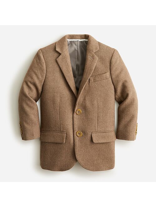 J.Crew Boys' Ludlow jacket in wool herringbone