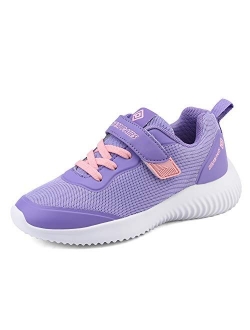 Boys Girls Tennis Running Shoes Lightweight Breathable Athletic Sports Sneakers