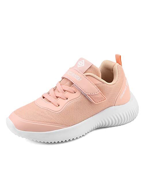 DREAM PAIRS Boys Girls Tennis Running Shoes Lightweight Breathable Athletic Sports Sneakers