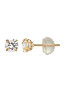 Kids' Junior Jewels 14k Gold Gemstone Stud Earrings