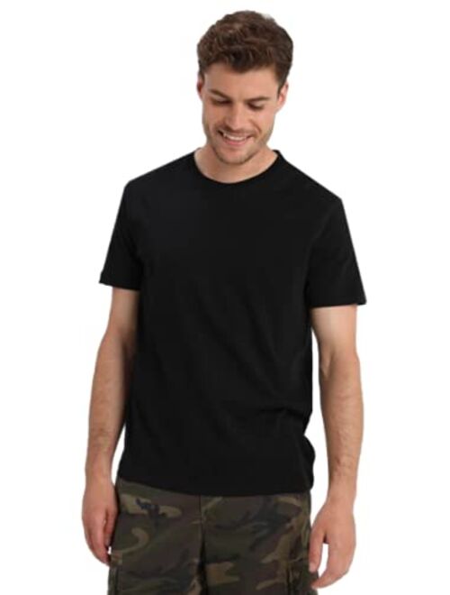 GAP Men's Crew Neck Cotton Solid Short Sleeve T- Shirt