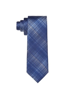 Stain Shield Plaid Skinny Tie