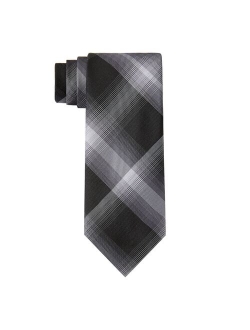 Stain Shield Plaid Skinny Tie