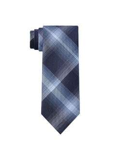 Stain Shield Plaid Skinny Tie