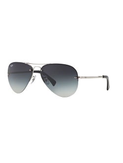 Highstreet RB3449 59mm Aviator Gradient Sunglasses