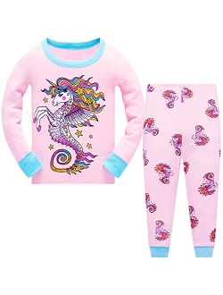 Schmoopy Girls Unicorn Pajamas Size 2-12