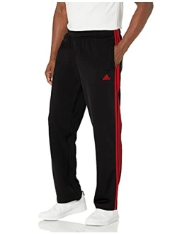 Men's Essentials Warm-up Open Hem 3-Stripes Tracksuit Bottoms