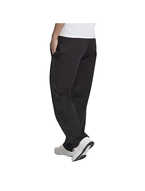 adidas Men's Essentials Warm-up Open Hem 3-Stripes Tracksuit Bottoms