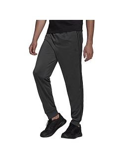 Men's Essentials Warm-up Slim Tapered 3-Stripes Tracksuit Bottoms