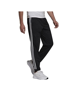 Men's Essentials Warm-up Slim Tapered 3-Stripes Tracksuit Bottoms