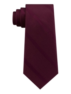 Men's Textured Stripe Silk Tie