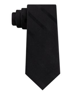 Men's Textured Stripe Silk Tie