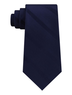 Men's Textured Stripe Silk Tie