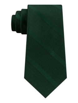 Men's Textured Stripe Silk Tie