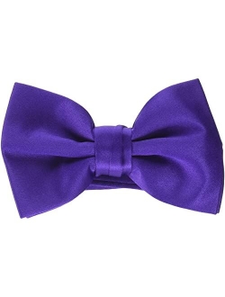 Satin Solid Bow Tie