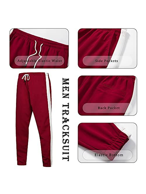 Men's Tracksuit Casual Sweatsuits Long Sleeve Jogging Athletic Sports Set