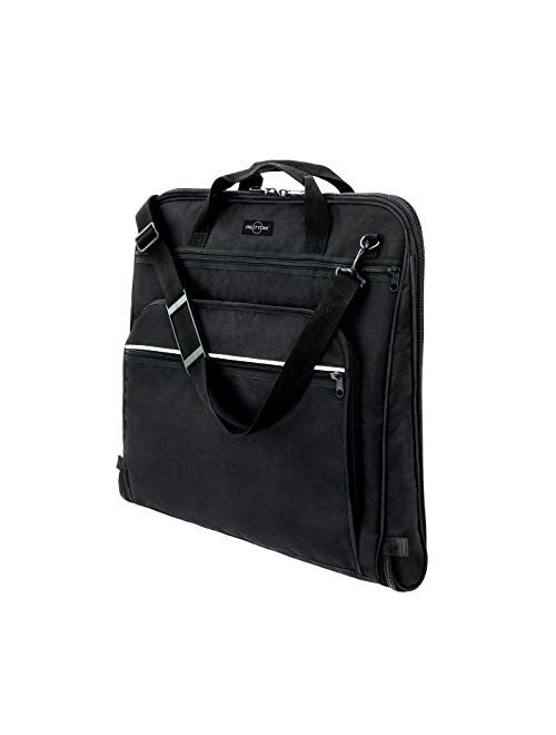 Prottoni 44-inch Garment Bag for Travel – Water-Resistant Carry-On Suit Carrier