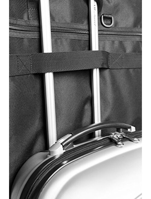 Prottoni 44-inch Garment Bag for Travel – Water-Resistant Carry-On Suit Carrier