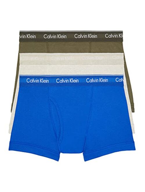 Calvin Klein Men's Cotton Classics 3-Pack Trunk