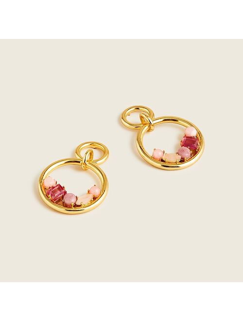 J.Crew Women Thanksgiving  Nested stone drop earrings