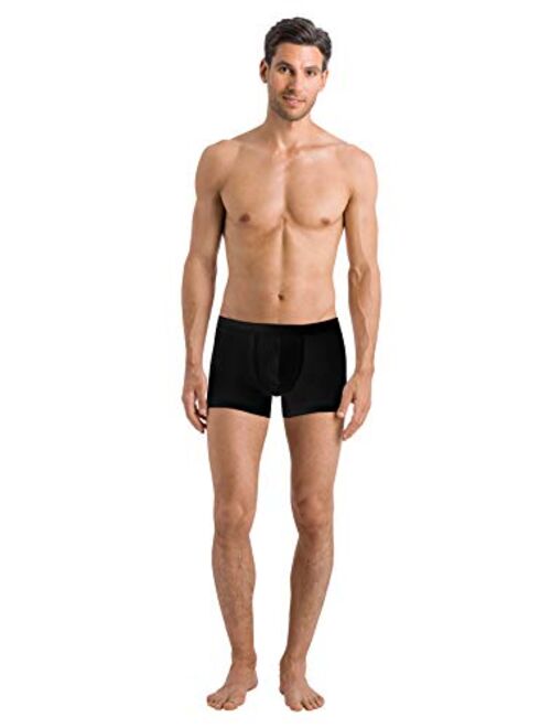 HANRO Men's Cotton Essentials Boxer Brief 73102