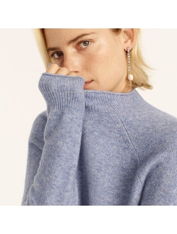 Rollneck sweater in supersoft yarn Thanks giving