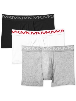 Men's Performance Cotton Trunks, 3-Pack