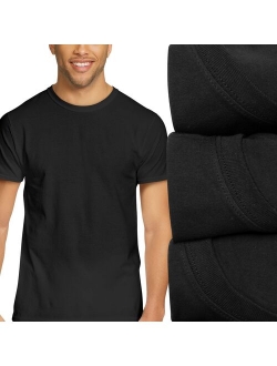 Ultimate 4-Pack Stretch Crewneck Tees