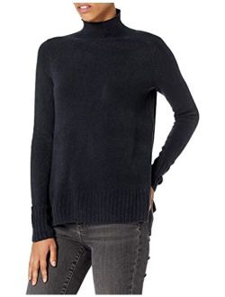 Women's Mid-Gauge Stretch Funnel Neck Sweater