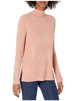 Women's Mid-Gauge Stretch Funnel Neck Sweater