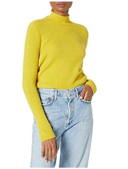 Women's Mid-Gauge Stretch Funnel Neck Sweater