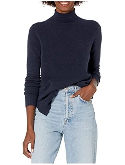 Women's Mid-Gauge Stretch Funnel Neck Sweater