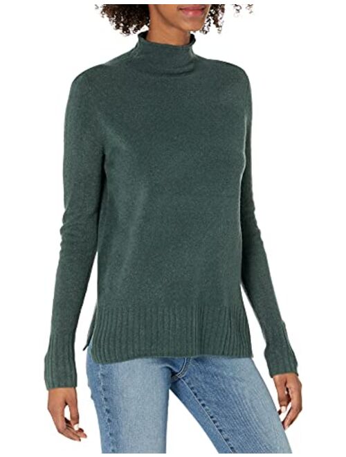 Goodthreads Women's Mid-Gauge Stretch Funnel Neck Sweater