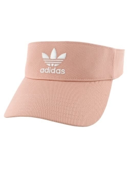 Twill Visor, White/Pink Hazy Rose, One Size