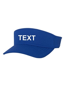 Custom Name Embroidered 8110 One-Ten Adjustable Visor Cap