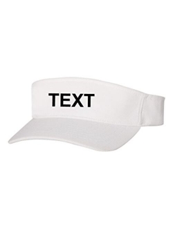 Custom Name Embroidered 8110 One-Ten Adjustable Visor Cap